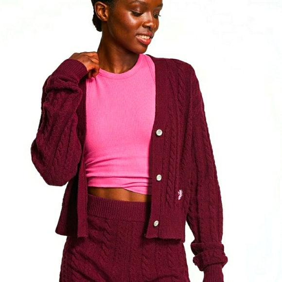 PINK Victoria's Secret Sweaters - NWT Victoria's Secret PINK Cardigan Sweater